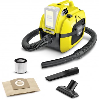 Аккумуляторный хозяйственный пылесос KARCHER WD 1 COMPACT BATTERY