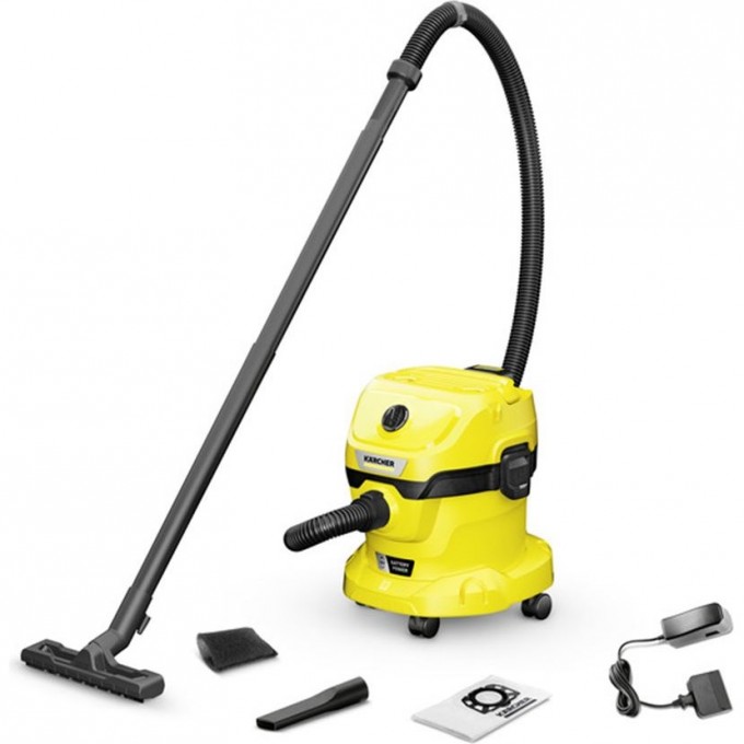 Аккумуляторный хозяйственный пылесос KARCHER WD 3-18 V-17/20 INT 1.628-550