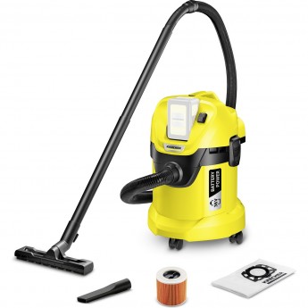 Аккумуляторный хозяйственный пылесос KARCHER WD 3 BATTERY